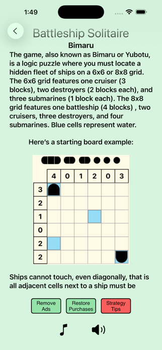 Battleship Solitaire Screenshot 4 of 5