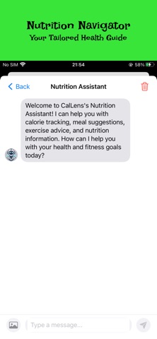 CalLens screenshot