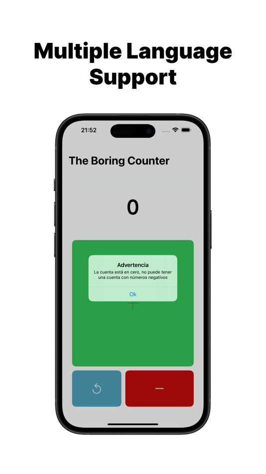 #3. The Boring Counter (iOS) 게시자: Alejandro Hernandez