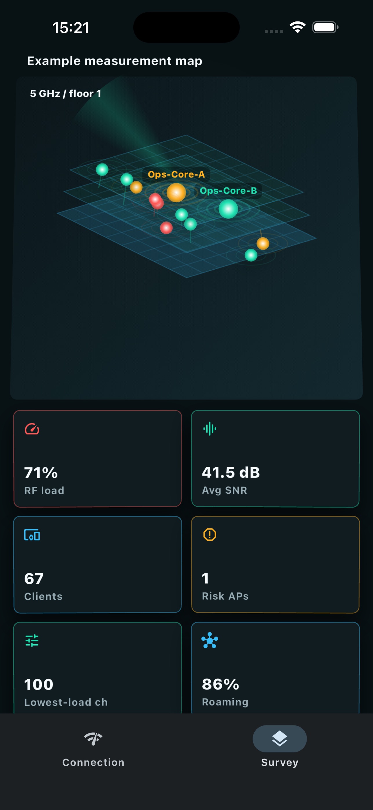 Screenshot 3 of AirMesh Surveyor