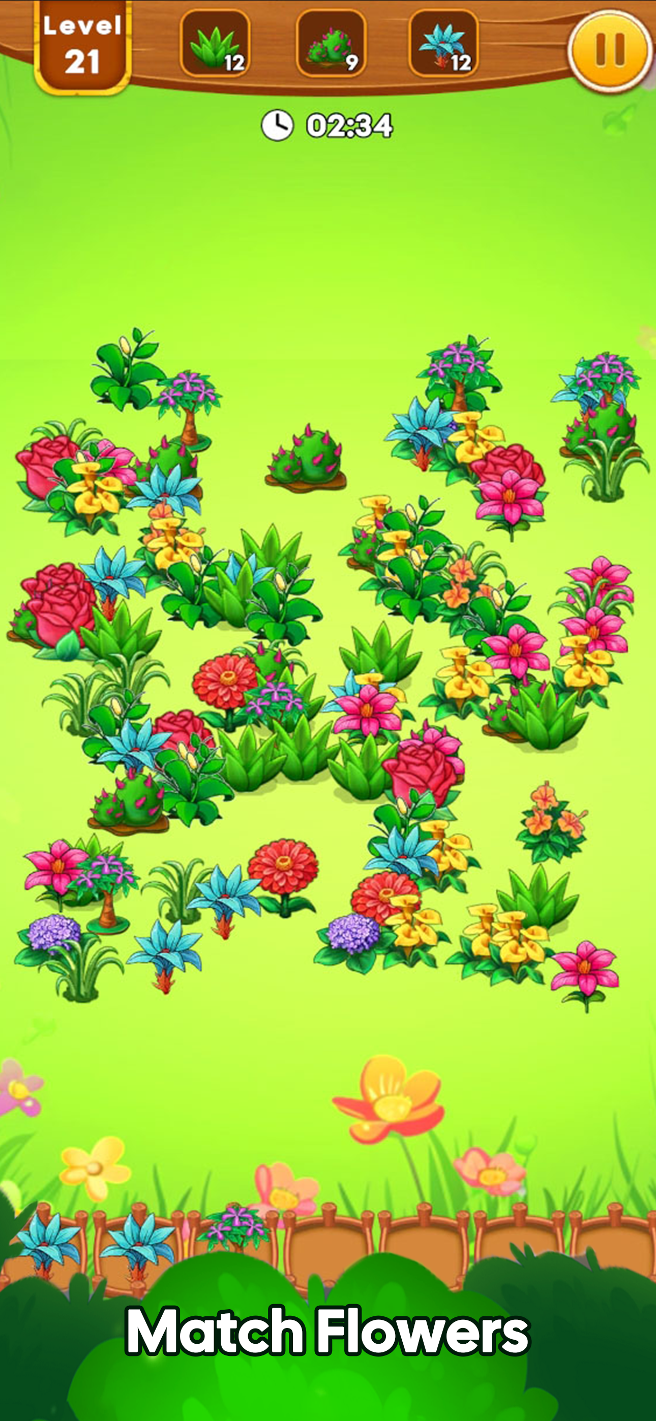 Zen Garden: Flower Match
