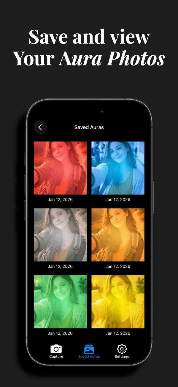 Screenshot #3 pour iAura aura energy mood reader