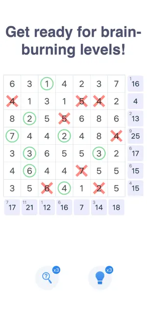 Sumplete: Number Logic Puzzle screenshot 2