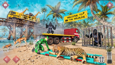 Zoo Animal Transport Truck 3D Screenshot