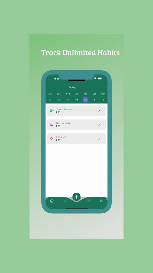 #1. Habit Tracker & Goals: uHabit (macOS) By: Steward Technologies Ltd