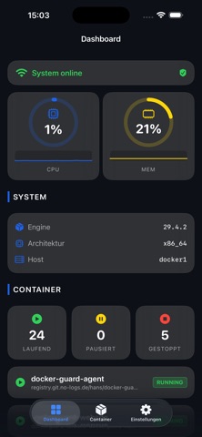 Docker Guard Screenshot 1 of 2