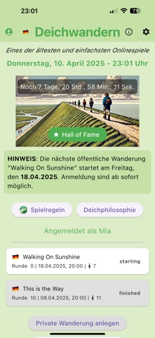 Deichwandern screenshot