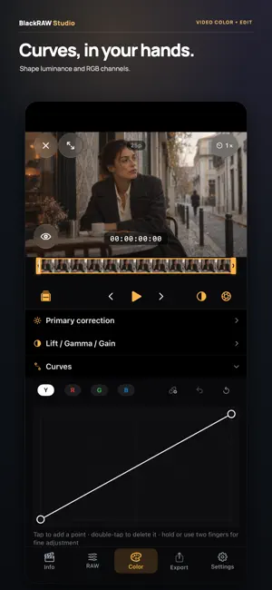 BlackRAW Studio: Color Grading screenshot 4