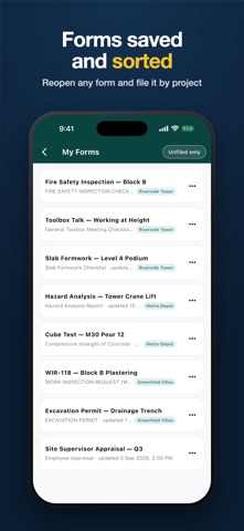 Construction forms & templates Screenshot 2 of 9