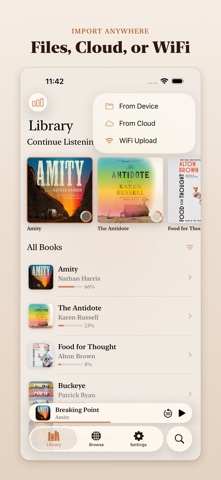 Audiobook Player: MP3 M4A M4B screenshot