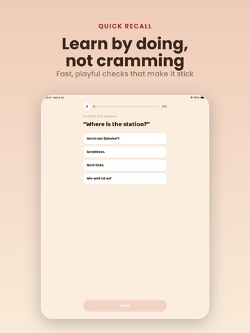 Hallo Bruno - Learn German iPad screenshot