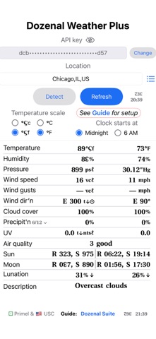 DozWeatherPlus Screenshot 2 of 3