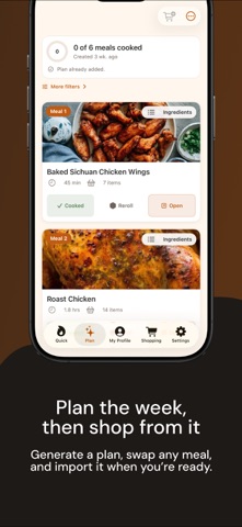 Forked Recipes screenshot