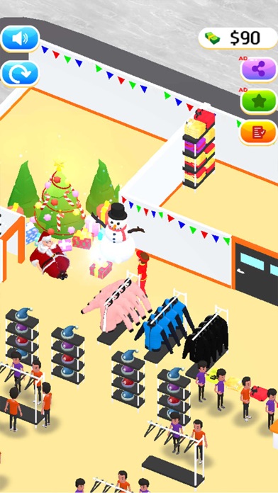 Mega Cloth Outlet Rush Screenshot