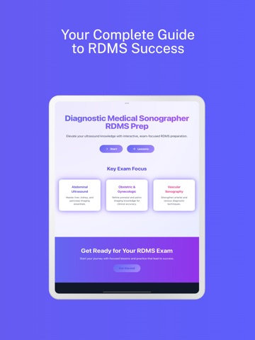 ARDMS RDMS Sonography Mastery iPad screenshot