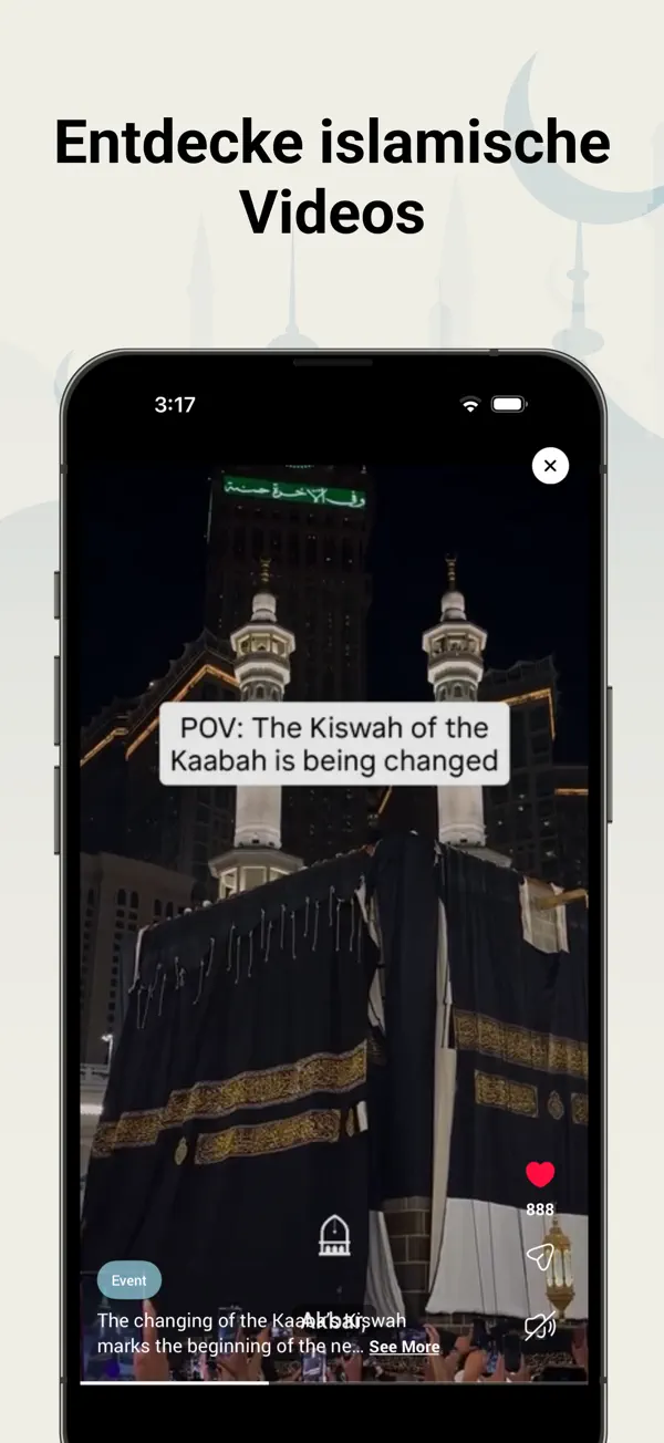 Athan: Ramadan 2026 in Deutsch iPhone App Screenshot 6 – Nachschlagewerke