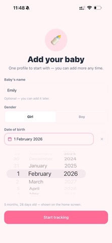 The Baby Tracker Screenshot 4 of 8
