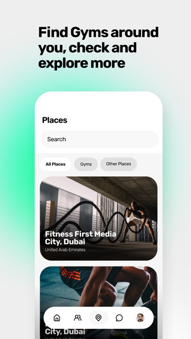 GymChat - Social Fitness Screenshot