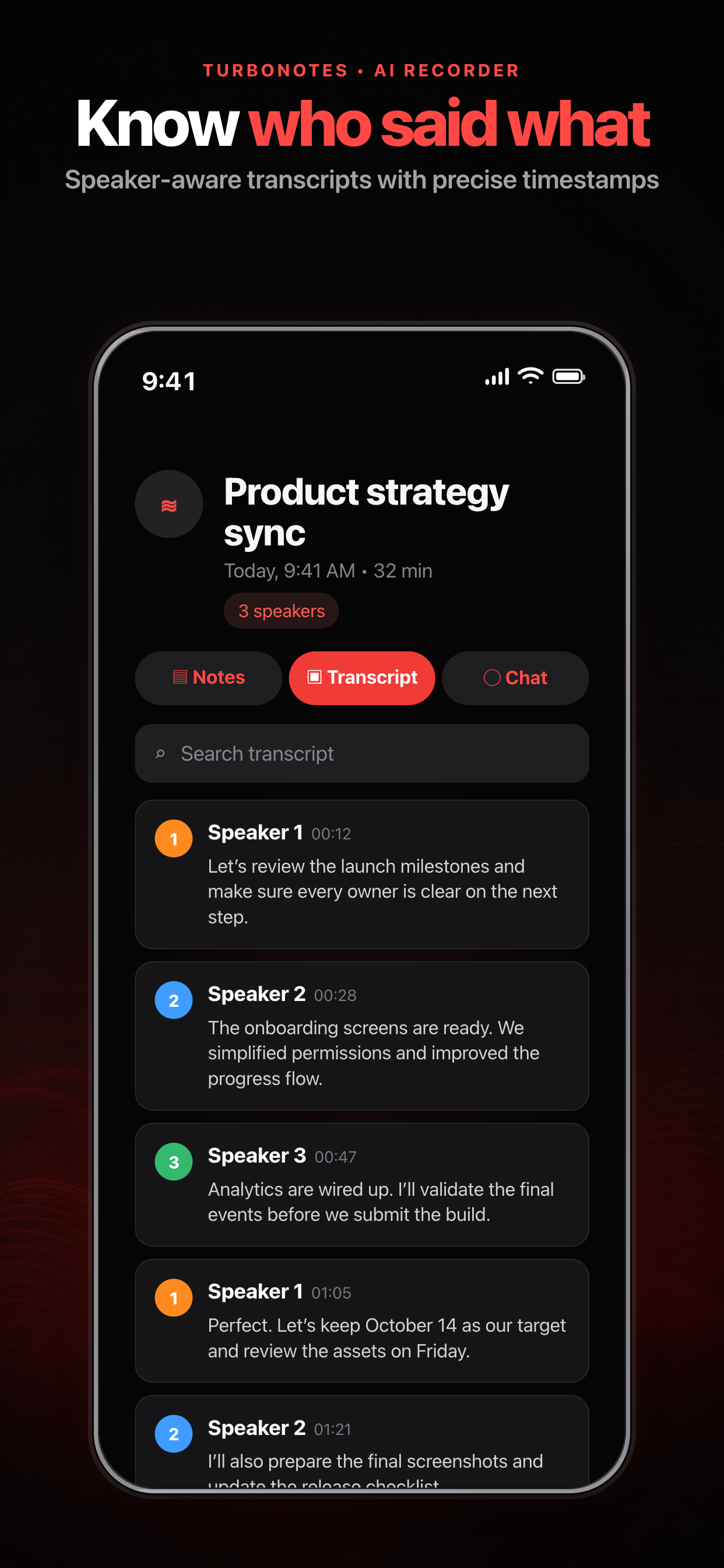 TurboNotes AI: Voice Notes screenshot 3