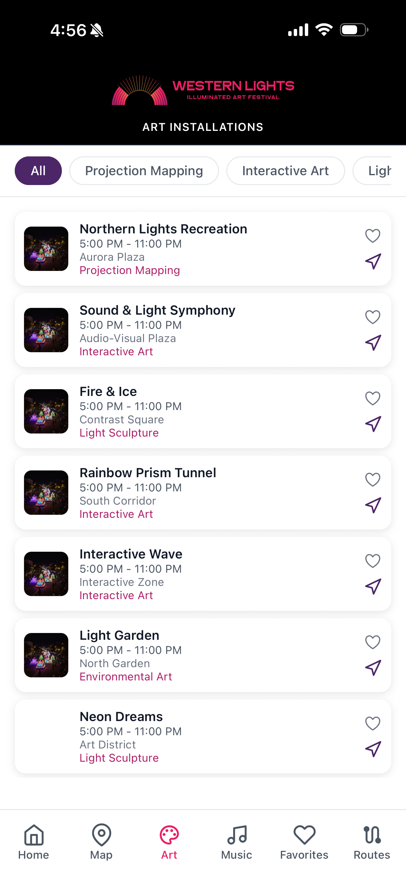 Western Lights Festival App screenshot 4