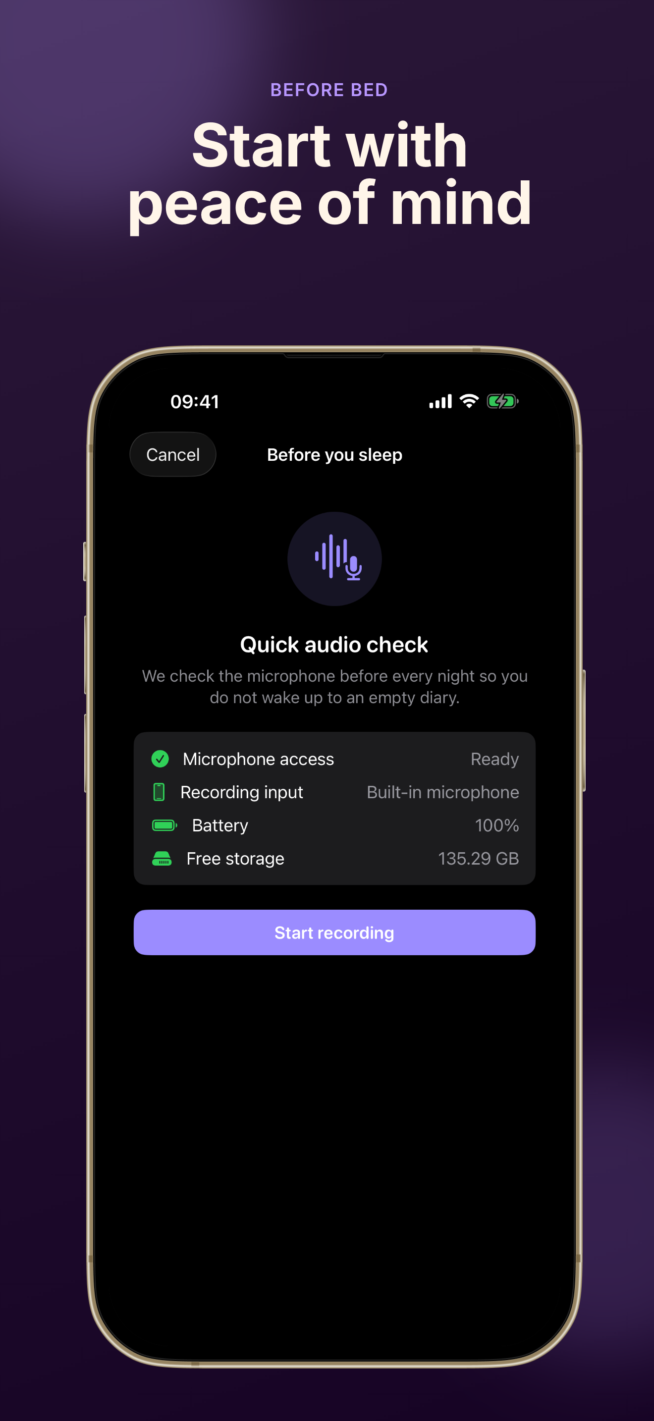 Snore Diary screenshot 4