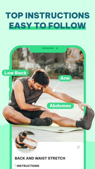 JustStretch | Flex & Mobility iPhone screenshot 6 - Health & Fitness app