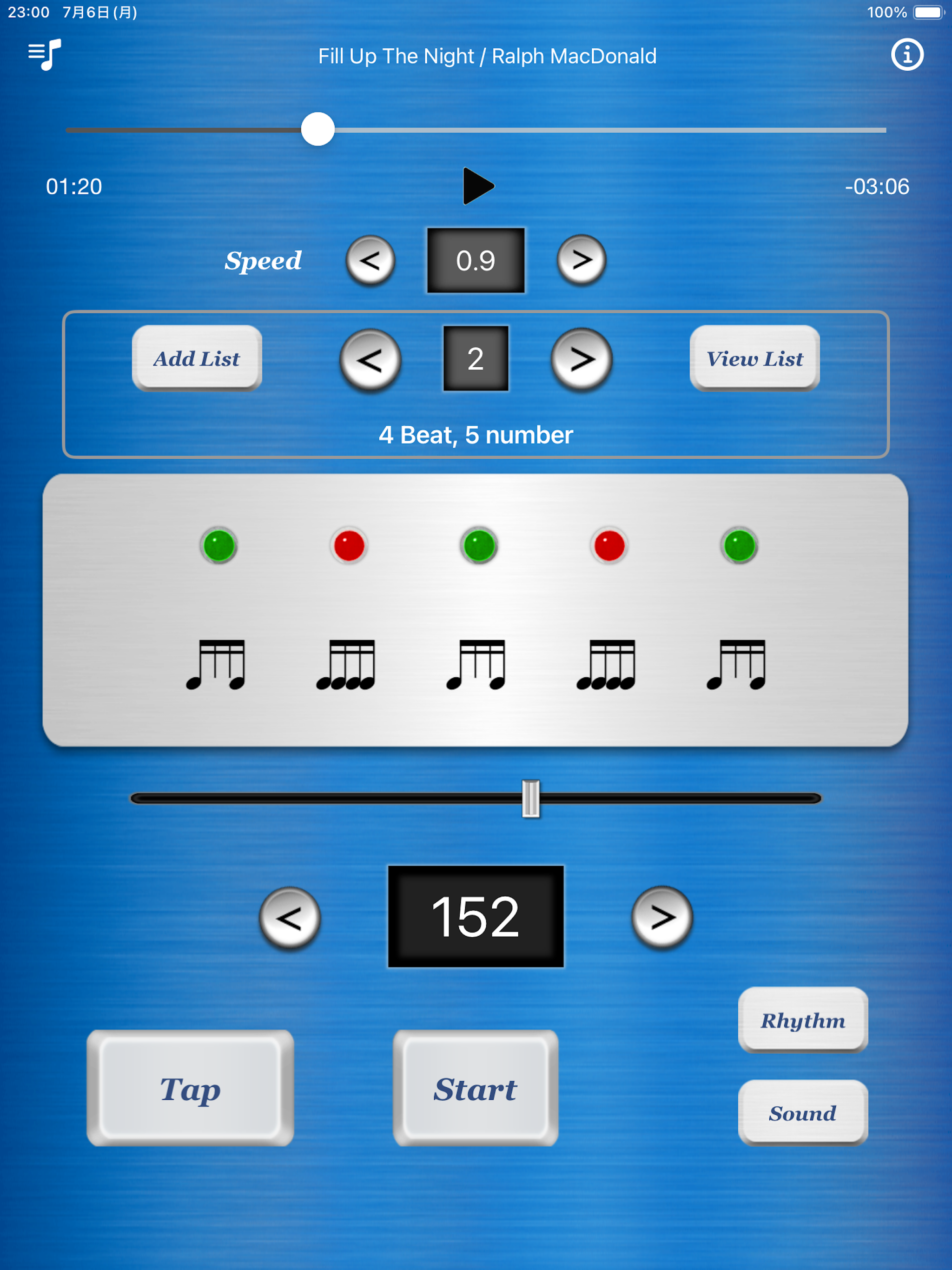 Metronome with Player screenshot 5