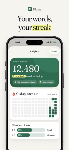 Flustr: Voice to Text Keyboard screenshot 7