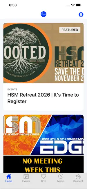 HopeChurch+ screenshot 1