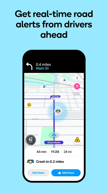 Waze Navigation & Live Traffic screenshot 2 of 10
