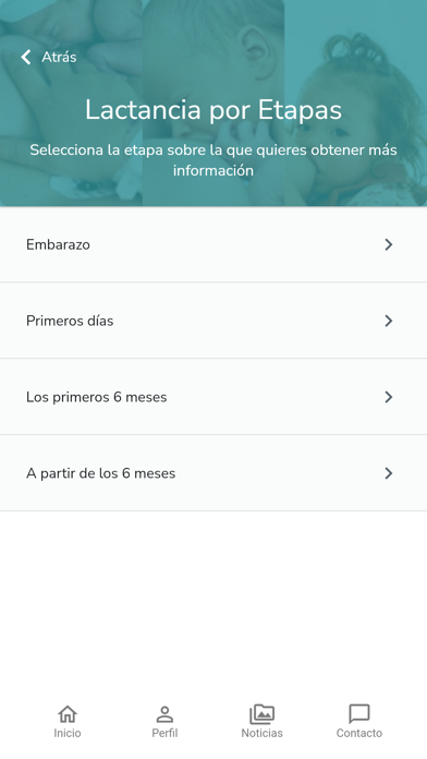 Lactancia Materna AEP Screenshot 2 - AppWisp.com Lactancia Materna AEP Screenshot 2 - AppWisp.com