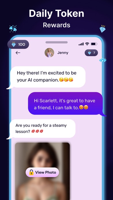 AI Girlfriend:Virtual Chat App Screenshot