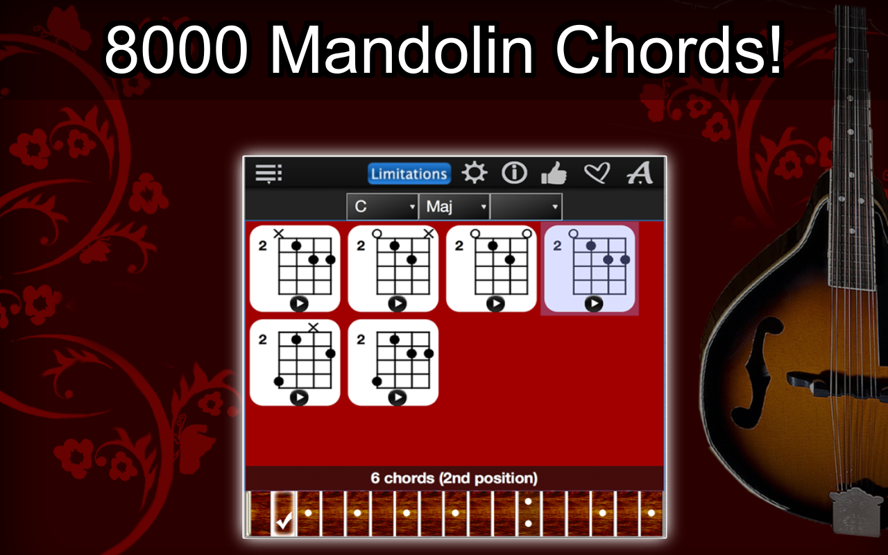 Mandolin Chords Compass Lite
