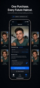 HaircutAI: Find Your Best Look screenshot
