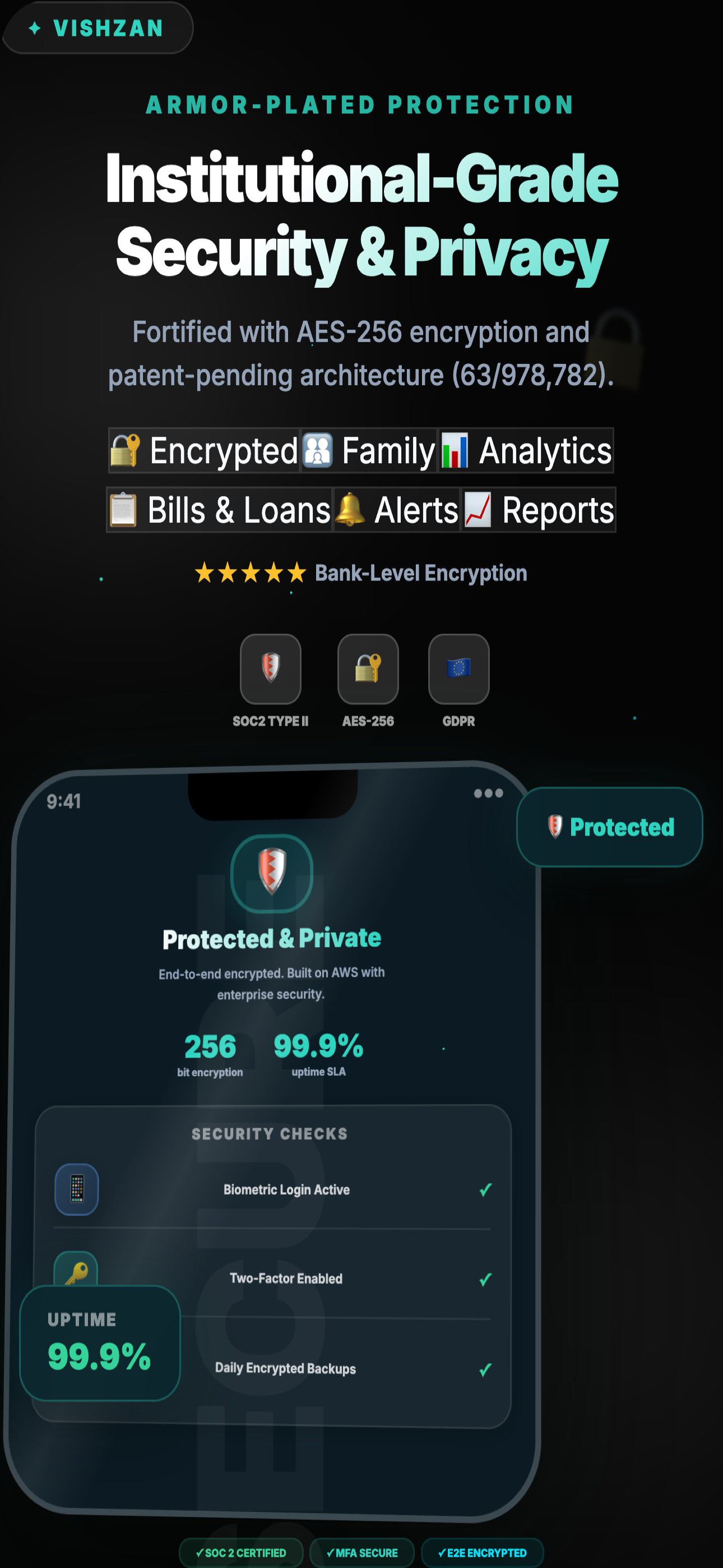 Vishzan: Finance Tracker screenshot 3