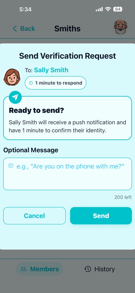 KinConfirm screenshot 5