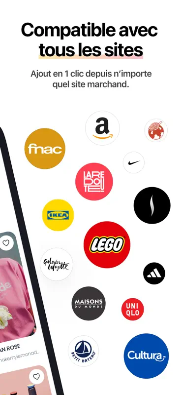 Listy - La wishlist réinventée screenshot 2 of 6