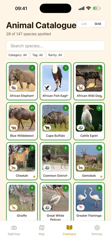 Savanna: Safari Tracker screenshot 4 of 6