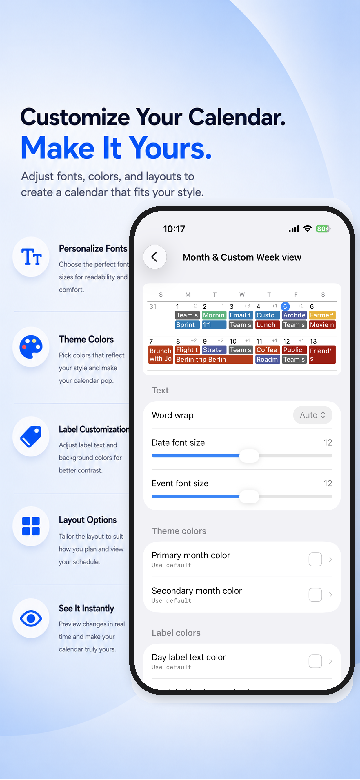 Calendar+ 2: Planner Widget screenshot 4