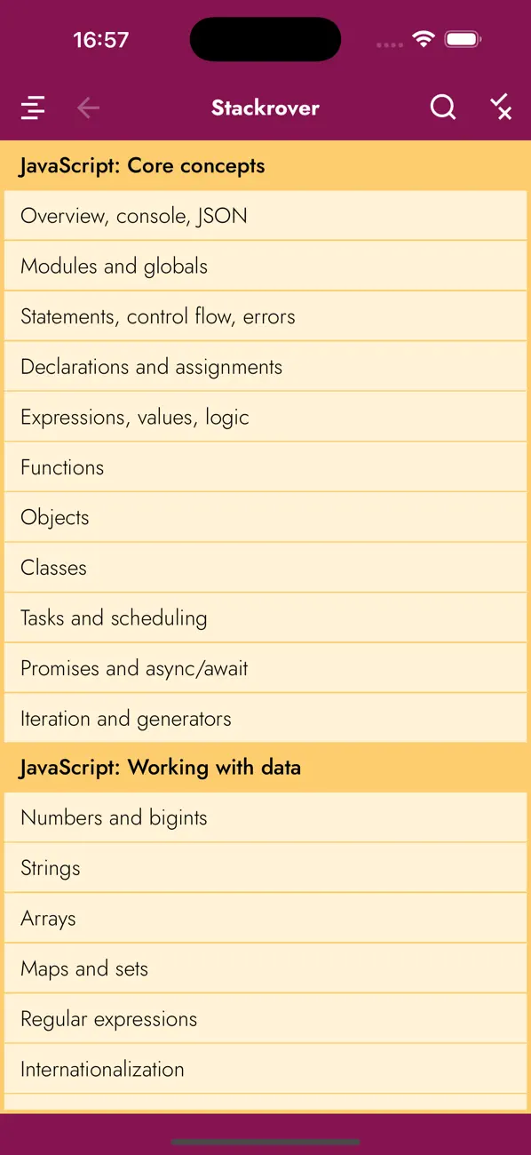 #1. Stackrover (iOS) Von: ONDREJ HRABAL