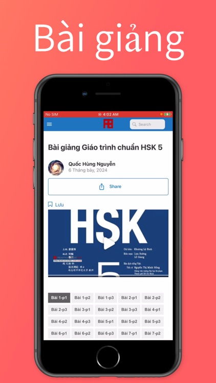 HSK online - Học tiếng Trung screenshot-7