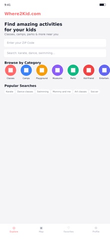 Where2Kid Screenshot 1 of 6