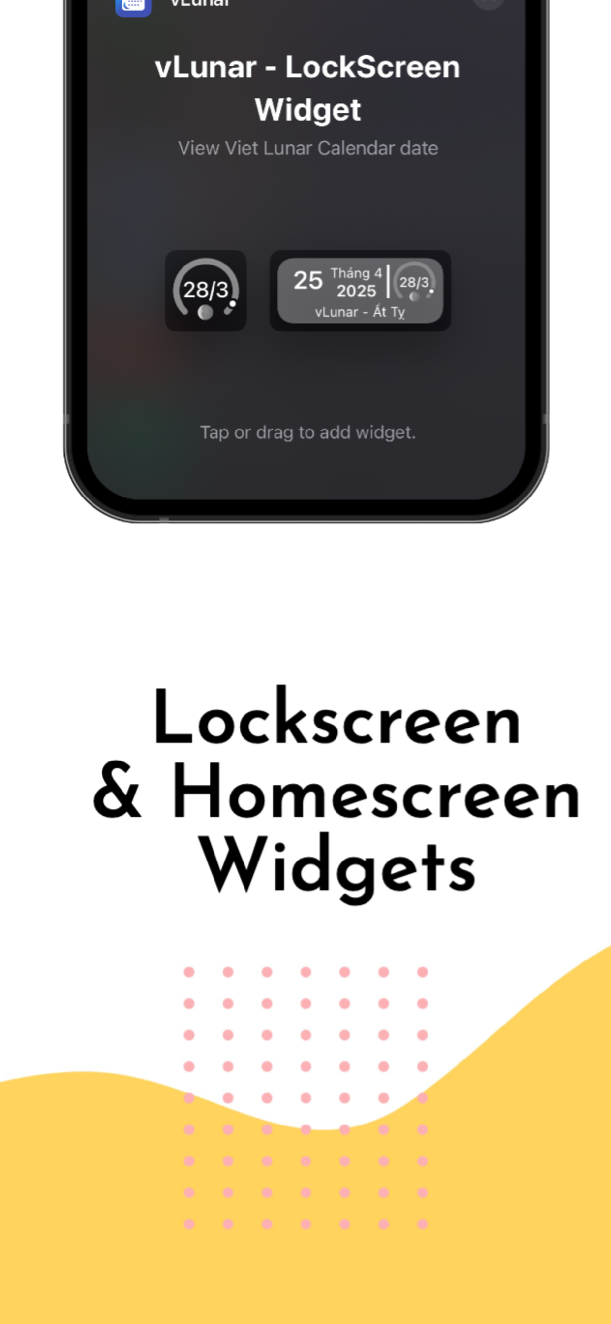 vLunar - Âm lịch widget screenshot 4