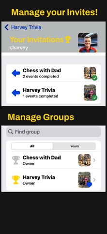 Trofee screenshot
