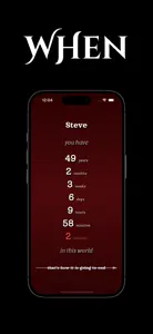 Die - When & How screenshot #2 for iPhone