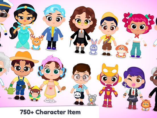 My City Avatar Game Playhouse iPad screenshot