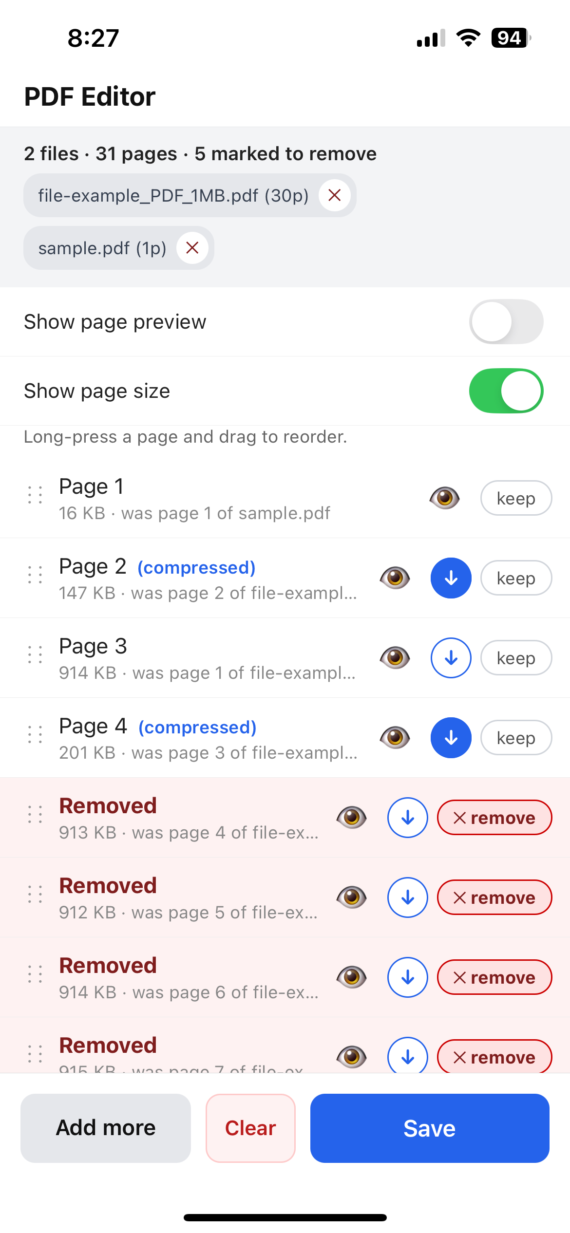 Simple Pdf Utils screenshot 3