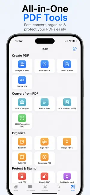 AI PDF Reader: Editor & Scan screenshot 2