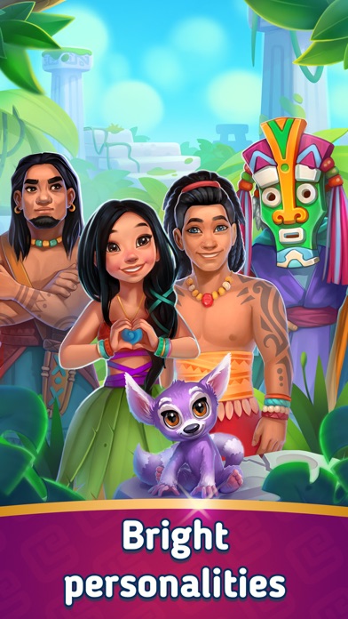 Merge Islanders: Tropical Town Screenshot