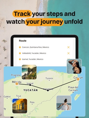 Travel Journal: Photo Diary iPad screenshot